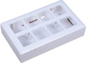 Eco- Friendly High Durability Modular Surface Gang Modul 16 (Putih)