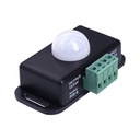 protium 12V 24V PIR Sensor LED Dimmer Switch Timer Fungsi, PIR Controller untuk LED Strip Tape Lights