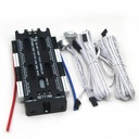 Protium LED Sensor Stair Light Controller, 32 Channels Otomatis Step Controller, Kecerahan Kecepatan Disesuaikan dengan Perlindungan Pendek Sirkuit