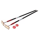 ZIPWALL ZP2 ZipPole 10 Ft Dust Barrier Poles for Remodeling (2-Pack), Black