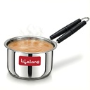 Sosis Heavy Steel Heavy Sielless Lifed, 1.5liter, 17cm Saucepan dengan Handle 124; Milk & Tea Boiling for Kitchen 124; Induksi & Gas Stove Compatible 124; Durable and Easy to Clean (LLSP17)