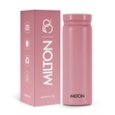 Milton Minimate 300 Thermosteel Water Bottle, 280ml 124; ISI Disahkan, SS304 Stainless Steel 124; Vacuum Insulated Flask, Hot & Cold, Leak- Bukti, Kompact for Office, Gym, Travel 124; Berry