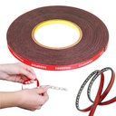 CANOPUS Double Sided Tape, Sale Heavy Duty Adhesive Tape, LED Mounting Tape, Waterproof Foam Tape, 0.4in x 32ft, Diterima untuk LED Strip Lights, Indoor / Outdoor Craft, Proyek Rumah & Office