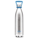 Milton Duo 2200 Thermosteel 24 Jam Hot dan Cold Water Bottle dengan Handle, 2.02 liter, Silver