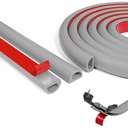 Serplex 6.6FT Kable Sleeve, Floor Wire Cover, Self-Adhesive Protector