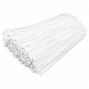 DM TAPES Nylon Cable Ties Putih (300 mm x 4.8 mm, 12 inci, Paket 100)