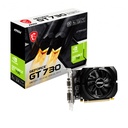 MSI GeForce GT 730 ddr3 _ sdram pci _ e _ x4 Graphics Card - 4GB DD3, PCI Express 2.0, DV-D x1, D-SUB x1, HDMI 1.4a x1 (N730K-4GD3 / OC1)