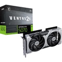 MSI GeForce RTX 5070 GENG Ventus 2X OC Graphic Card - NVIDIA GeForce RTX 5070 GTPU, 12GB GDDR7 192- bit Memory, 28 Gbps, PCI Express Gen 5 Antarface, Upto 2542 MHz, TORX Fan 5.0