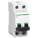 Schneider ACT 9 63 Ampere 2 Pole MCB, White, Standard (ACT 9 'C' CURVE)