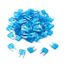 100 Pack Auto Fuses 15 AMP APM/ATM 32V Mini Blade Style Fuses 15A Short Circuit Protection Car Fuse (15 AMP)