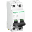 Schneider electric- miniatur circuit breaker - C60H - C60H-DC 500VDC - 32A - 2P - C kurva - A9N61535