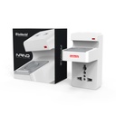 Goldmedal Nano 3 Pin Plug Travel Adaptor dengan Mobile Stand