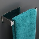 Hand Towel Holder, Strong Self Adhesive Hand Towel Ring, Thicken SUS304 Stainless Steel Hand Towel Bar/Rack, No Drilling Modern Hand Towel Hanger (Polish Chrome, 9 in)