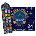 Pukka Advent Calendar Organic Tea Sampler, Selection of 24 Delightful Black & Green Tea Infusions, Christmas Gift for Tea Lovers, 100% Organic