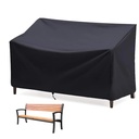 NICENEEDED Oxford Fabric Outdoor Bench Cover, Waterproof Lounge Deep Chair Covers Patio Loveseat Protective Cover, Large Outdoor Sofa Cover for Patio Furniture(52.7"L x 26"W x 35"H)