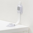 YEYA No Drill Anti tip Furniture Adjustable Straps Wall Anchors for Baby proofing with 3M Adhesive (Upgraded 2P)