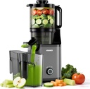 VENNEX Cold Press Juicer, BPA Free, 5.7" Extra Large Feed Chute, Juice Extractor Machine with Dual Auger for Whole Vegetables and Fruits, Masticating Juicer with High Juice Yield, Easy to Clean