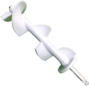 2025 Ice Cream Maker White Mixing Screw/Mixing Shaft/Ice Cream Mixer Part 1 Pcs,Compatible With Carpigiani Oceanpower Spare Parts