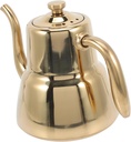 KICHOUSE Tea Kettle Stainless Steel Kettle Infuser Hot Water Electric Kitchen Teapot Home Accessories Daily Use