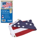 Annin Flagmakers (2710) Tough-Tex American Flag, Made in USA, 3 x 5 Feet, Polyester