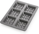Sweet Creations Waffle Cake Pan, Silver