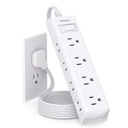 Strip Power Plug datar, Ultra Thin Flat Extension Cord (Dzc-01)