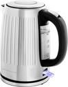 OVENTE Electric Kettle, 1.7L Stainless Steel Fast Boiling Water Heater with 1750W Power, BPA Free & Cordless Body, Auto Shut-Off, Boil-Dry Protection, Indicator Light & Removable Filter, Silver KS711S