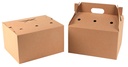 Southern Champion Tray 2760 Kraft Corrugated Catering Barn with Top Handle, 13" x 10-5/8" x 13-1/4" (Pack of 36)