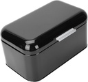 Metal Bread Box Storage Jar Bread Keeper Bin Storage Bin Lid Kitchen Counter Organizer