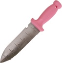 A.M. Leonard Deluxe Soil Knife, Pink – Hori Hori w/ 6-Inch Stainless Steel Blade