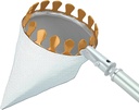 Fruit Picker Tool with 6-Part Extension Pole and Cloth Bag for Gentle Fruit Catching（8FT）