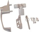 Barton Kramer Silver Aluminum Screen Door Handle Set Latches 327