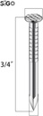 700PCS 304 Stainless Steel Hardware Nails, 3/4 Inch Flat Head Nails for Hanging Pictures,Picture Hanging Nails, Small Nails, Wall Nails, Wood Nails, Finishing Nails