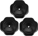 GLEAVI 3pcs Pressure Cooker Replacement Knob Safety Handle for Lids Easy Installation Compatible Multiple Brands