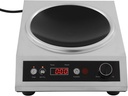 1800W Electric Wok Used for Home and Commercial, Induction Wok with Concave Surface Strong Power Dual Control Mode 10 Power and Temp 24H Timer Induction Cooktop For Cooking