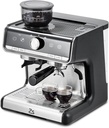 20 Bar Espresso Machine, Coffee Maker with Milk Frother Steam Wand, Semi-Automatic Coffee Machine for Cappuccino, Latte, Fast Heating, Stainless Steel