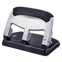 Bostitch Office EZ Squeeze Heavy Duty 3- Hole Punch for Home Office & School, 40 Sheet Capacity, Other-Touch Reduced Force, Sleeek Silver Design