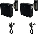 RFID Lock Electronic Cabinet Lock, Hidden DIY Lock with USB Cable for Wooden Cabinet Drawer Locker Cupboard (2 Pack)