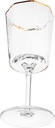 Elegant Rimmed Wine Goblet Versatile Glass Beverage Cup for Home Restaurant for Parties Dining Enhances Aesthetic Appeal Wine Tasting Experience