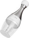 Manual Garlic Masher Portable Vegetable Slicer for Efficient Chopping Kitchen Food Processor for Garlic Chili Nuts and Herbs Easy to Use and Clean for Home