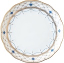 Narumi 52476-1413 Plate, Primadonna Plate, 6.7 inches (17 cm), Gold, Made in Japan, Stylish, Gorgeous, Elegant, Bread Dish, Gift Box Included