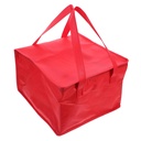 Garneck 2pcs Portable Insulated Lunch Bag Food Carrier for Cakes and Seafood Capacity Cooler Tote for Picnics and Take-out Red
