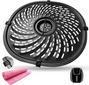 Air Fryer Replacement Tray for 7QT PowerXL/7QT Gowise/6.5 Chefman/6.9QT Uten Air Fryers, Premium Double-layer Nonstick Coating Grill Crisper Plate Rack Grate Insert Pan for 7QT Air Fryer