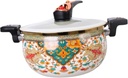 Generic Micro Pressure Pot,Soup Pot,7L Cookware with Cover,Easy Clean Handmade Slow Cooker,Stockpot for Tea Cereals Soup Noodles Milk
