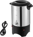 5.2L/175Oz Coffee Urn, 30 Cup Stainless Steel Coffee Urn Removable Filter For Easy Cleanup with Two-Stage Faucet, 1000W Electric Coffee Maker Pot for Cafes, Offices, Tea Houses, Celebrations
