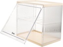 Countertop Bread Bin Double-layer Bread Storage Kitchen Food Box Plastic Holder Storage for Counter