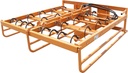 Hay Accumulator Grapple 8-10 Square Bales Hay Bale Grabber with 24 Hooks Skid Steer Attachment for Farm