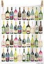 WerkShoppe Wine Cellar 100% Cotton Tea Towel - 100% Cotton