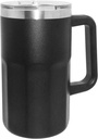 Oggi Insulated Beer Mug with Handle - Ideal Large Beer Stein, Insulated Beverage Glass, Beer Mugs, Beer Glasses, Mugs with Handles, Large Stein, Oktoberfest Mug - 27oz / 0.8lt