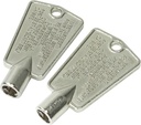 216702900 Freezer Door Keys Metal Compatible with Frigidaire & Kenmore AP4301346 PS1991481 297147700 (Pack of 2)